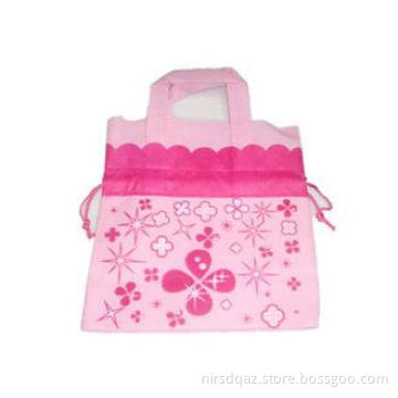 Customized Non Woven Reusable Bags For Shopping With Handle